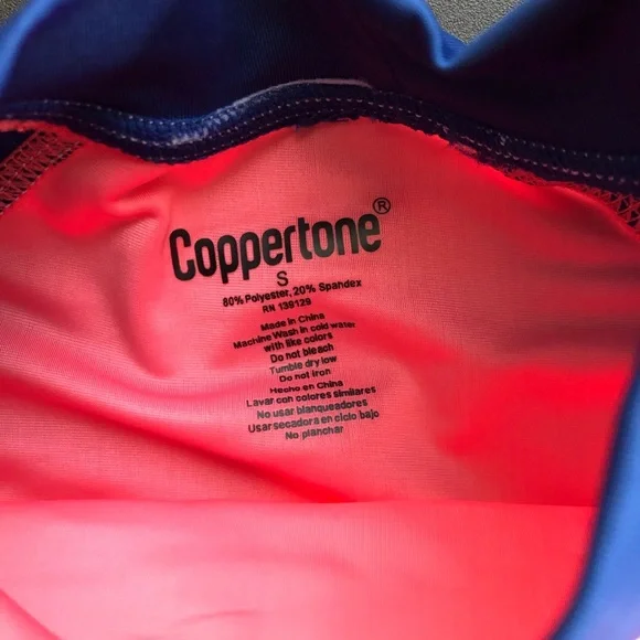 Coppertone Rash guard Size Small - Picture 4 of 4